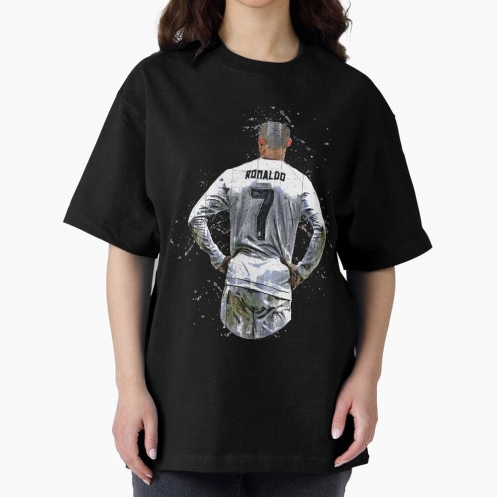 Cristiano Ronaldo Cristiano Ronaldo cr7 Oversized T-Shirt Upgrade FIFA World Cup 2026 USA Canada Mexico Capturing Cristiano Ronaldo, Haaland and CR7, Germany Energy, Classic Soccer Heritage, Championship Pressure, Fan Loyalty and International
