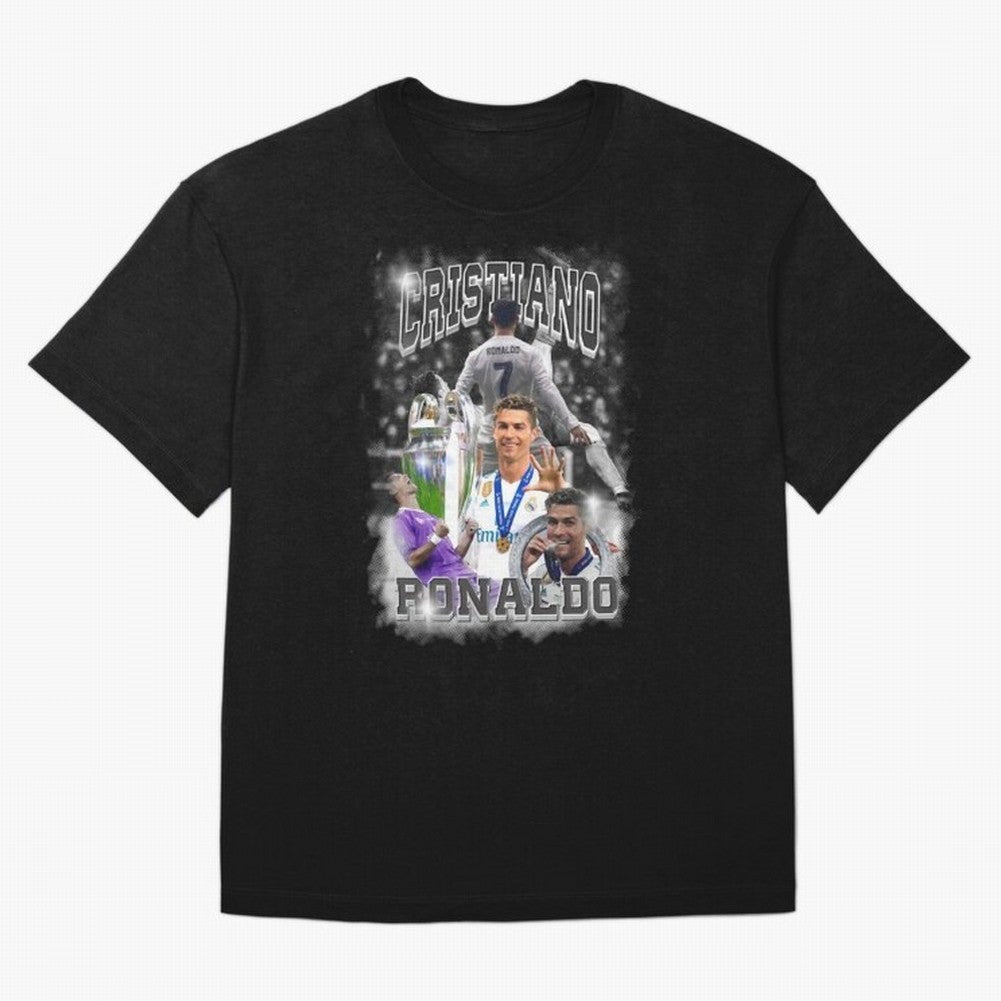 Cristiano Ronaldo Oversized T-Shirt Bring Legendary Rivalry Energy to FIFA World Cup 2026 Group Stage Spirit, Built around Germany, Mbappe and Neymar, Retro Football Energy, Iconic Rivalries, Trophy Chase Drama and Stadium Atmosphere; Ideal for