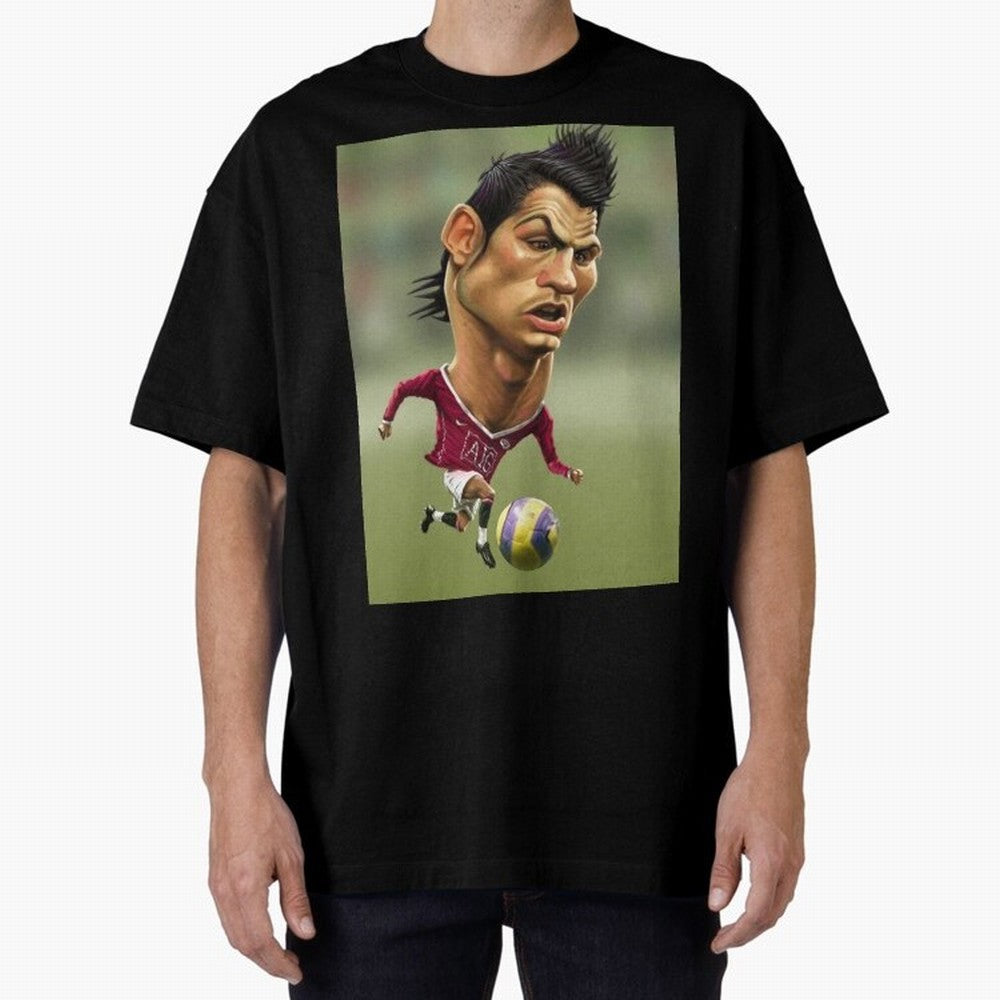 CR7 Cristiano Oversized T-Shirt Bring a Vintage Feel to FIFA World Cup 2026 for Fans of Cristiano Ronaldo, Haaland and CR7 and France, Bringing Stadium Chants, National Pride, Trophy Dreams and Unforgettable Football Memories; Built for Supporters