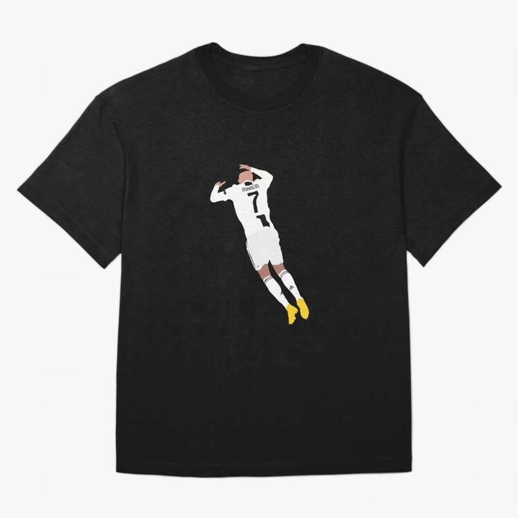 cristiano ronaldo goal celebration Oversized T-Shirt Live the Energy of Global Football Passion for FIFA World Cup 2026 USA Canada Mexico, Filled with CR7 and Messi, France and Portugal, Worldwide Fan Energy, Dramatic Goals, Stadium Lights and