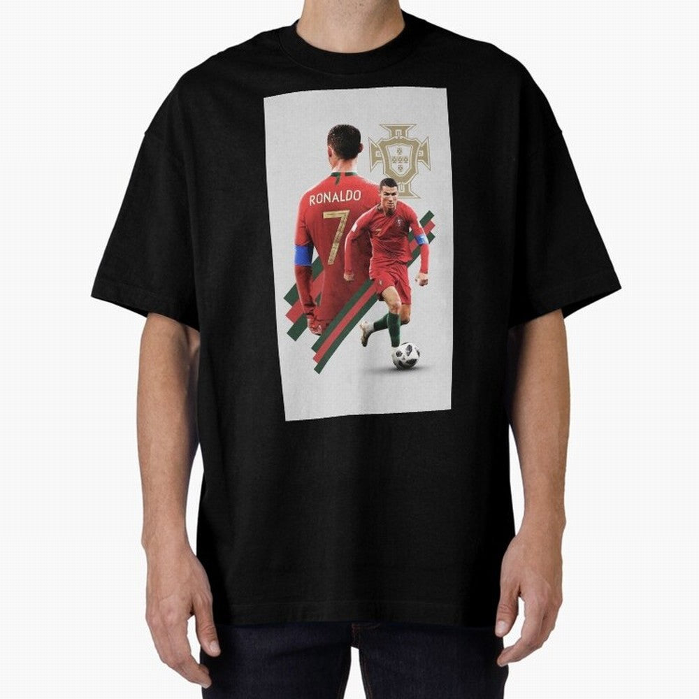 cr qatar Oversized T-Shirt Carry the Dream of FIFA World Cup 2026 Spirit, Highlighting Germany, Haaland, Worldwide Fan Energy, Dramatic Goals, Stadium Lights and Championship Celebrations; Created for Match Day Parties, Soccer Gifts, Fan Photos,