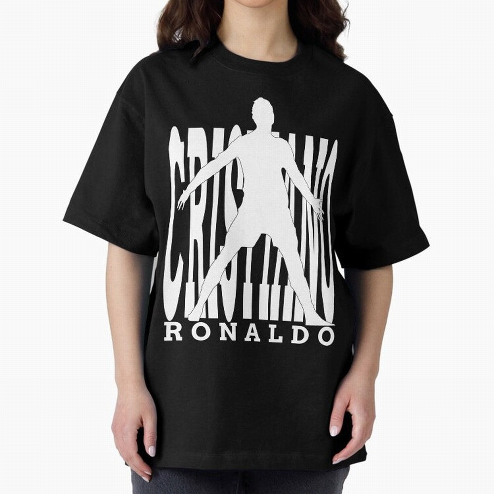 Cristiano Ronaldo - The Legend! Oversized T-Shirt Remember Iconic Moments from the FIFA World Cup 2026 Journey through Messi Highlights, Argentina Pride, Match Day Excitement, Supporter Culture, Golden Goals and Global Football Passion; Built for