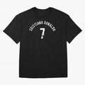 Cristiano Ronaldo 7 Oversized T-Shirt Cheer for the FIFA World Cup 2026 Group Stage Journey through Haaland and Mbappe Highlights, England Pride, Global Supporter Spirit, Legendary Goals, National Colors and Tournament Celebration; Perfect for