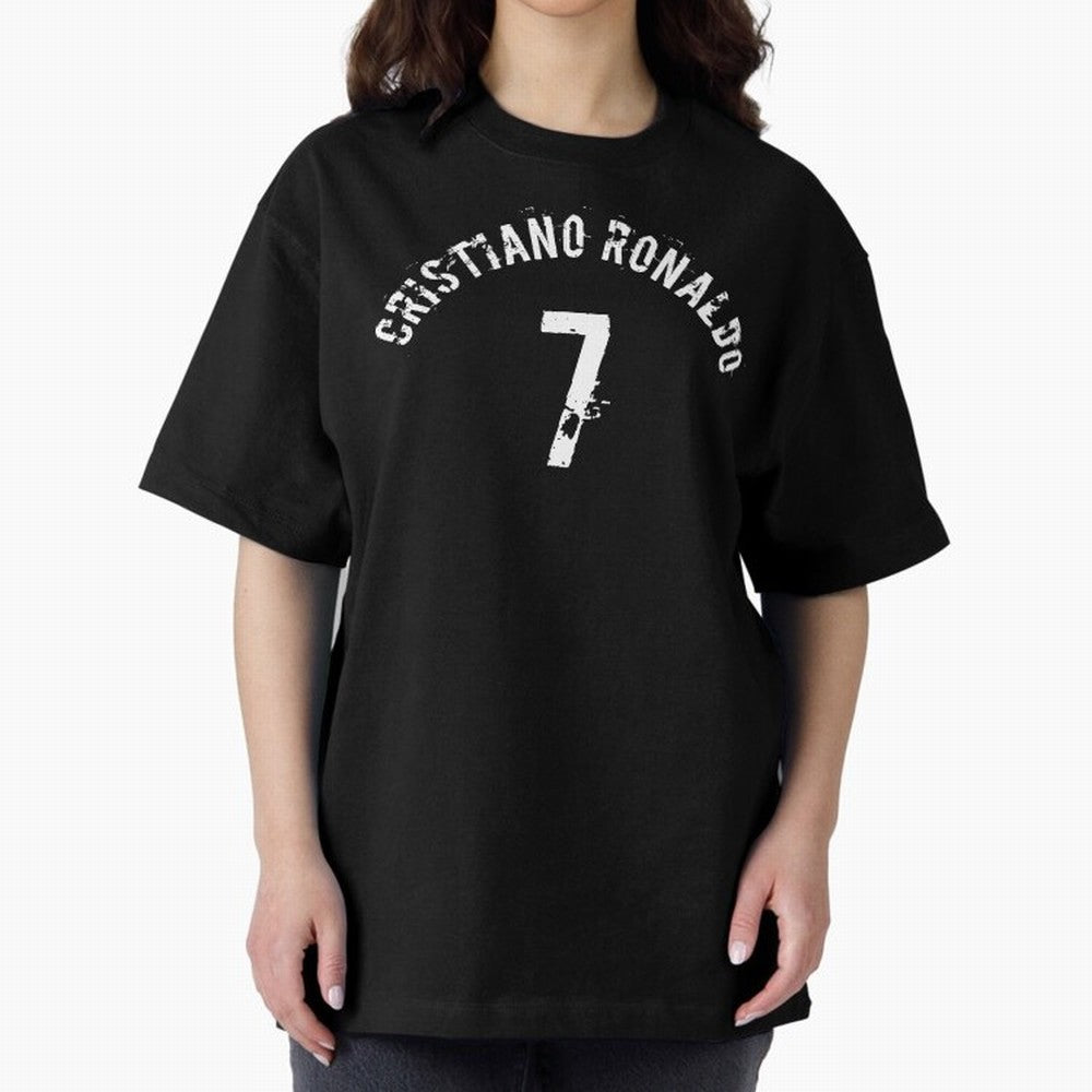 Cristiano Ronaldo 7 Oversized T-Shirt Cheer for the FIFA World Cup 2026 Group Stage Journey through Haaland and Mbappe Highlights, England Pride, Global Supporter Spirit, Legendary Goals, National Colors and Tournament Celebration; Perfect for