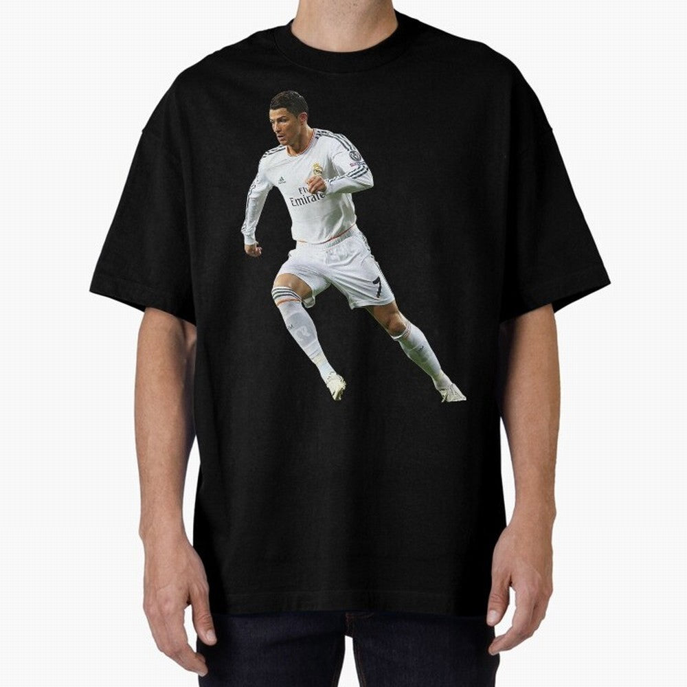 Cristiano Ronaldo Oversized T-Shirt Bring Home the FIFA World Cup 2026 Group Stage Journey through Messi Highlights, Spain and Netherlands Pride, Match Day Excitement, Supporter Culture, Golden Goals and Global Football Passion; Ideal for