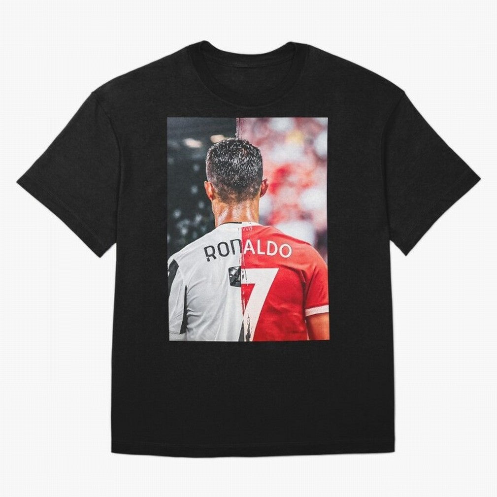 Cristiano Ronaldo , Manchester Star , Football Poster 2122 Star Oversized T-Shirt Feel FIFA World Cup 2026 for Fans of Neymar and France, Bringing Sports Nostalgia, International Competition, Famous Players and Unforgettable Victories; Ideal for