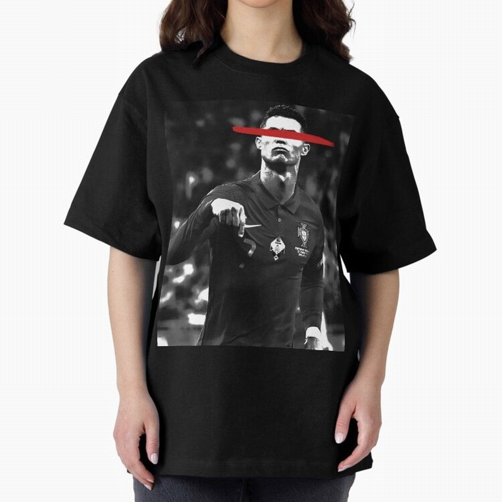 Cristiano in Rubrum Plaga Oversized T-Shirt Celebrate the Magic of the FIFA World Cup 2026 USA Canada Mexico Journey through Messi, CR7 and Mbappe Highlights, Spain Pride, Match Day Excitement, Supporter Culture, Golden Goals and Global Football