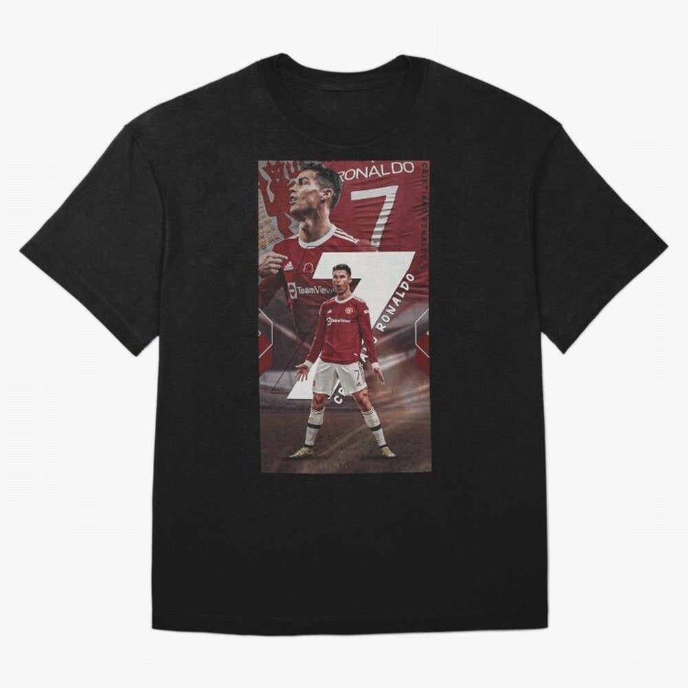 Cristiano Ronaldo Oversized T-Shirt Fuel FIFA World Cup 2026 USA Canada Mexico Centered on CR7, France Energy, Football Passion, Legendary Performances, Festival Vibes and Supporter Community; Ideal for Football Dads, Football Moms, Friends,