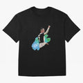 Cristiano Ronaldo Oversized T-Shirt Back the Journey through the FIFA World Cup 2026 USA Canada Mexico Journey through Messi and Cristiano Ronaldo Highlights, Spain Pride, Retro Football Energy, Iconic Rivalries, Trophy Chase Drama and Stadium