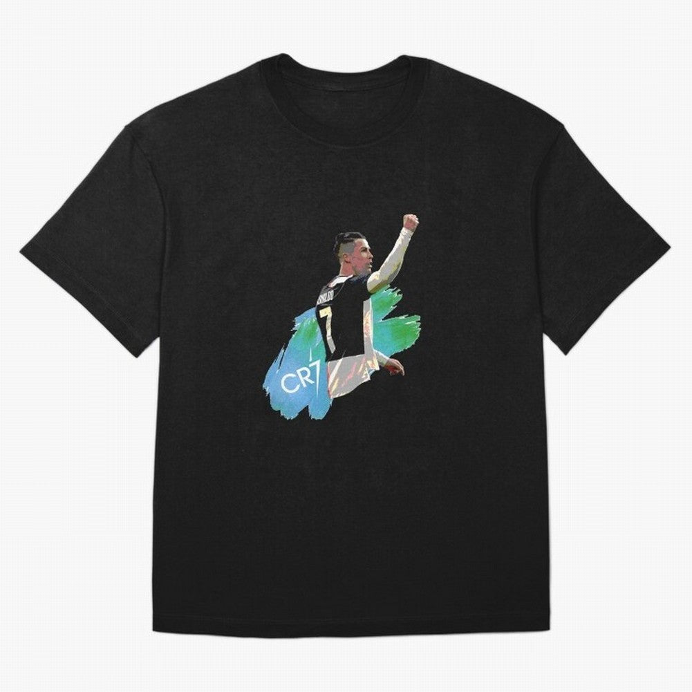 Cristiano Ronaldo Oversized T-Shirt Back the Journey through the FIFA World Cup 2026 USA Canada Mexico Journey through Messi and Cristiano Ronaldo Highlights, Spain Pride, Retro Football Energy, Iconic Rivalries, Trophy Chase Drama and Stadium