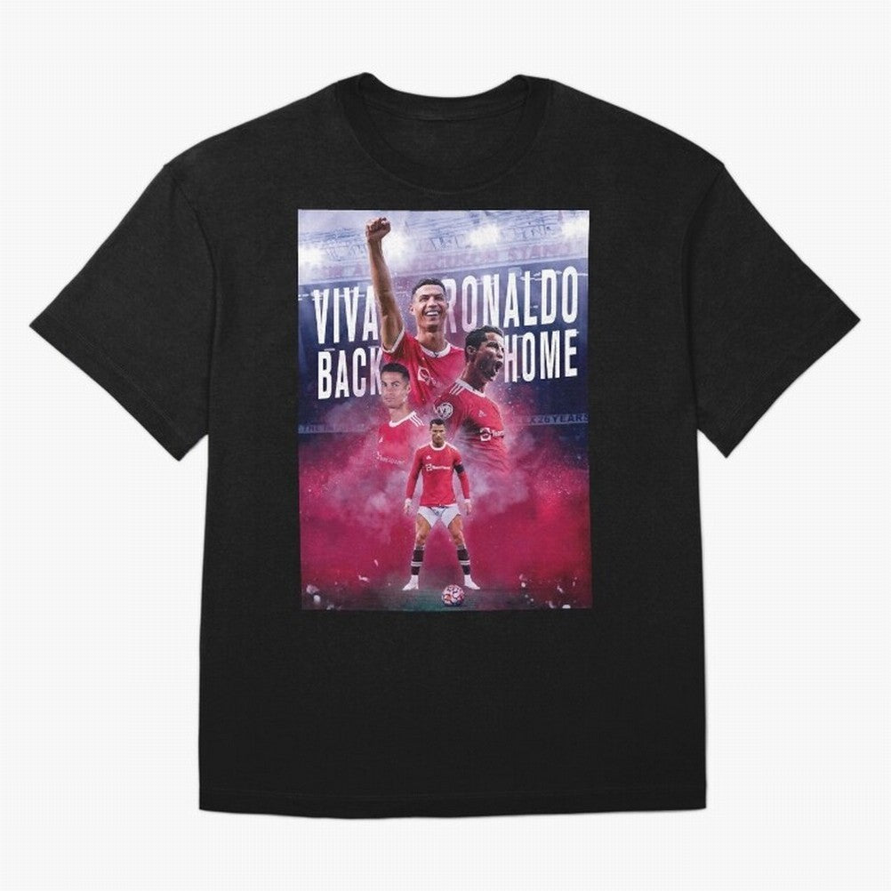 Cristiano Ronaldo Cr7 The Legend Of Manchester United , Ronaldo Gifts, Ronaldo Best Selling , Ronald Oversized T-Shirt Spotlight Global Football Passion for FIFA World Cup 2026 USA Canada Mexico, Celebrating CR7, Argentina, France and Brazil,