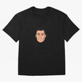 CR7 , Cristiano Ronaldo fan-art Oversized T-Shirt Capture FIFA World Cup 2026 Group Stage Filled with CR7, France and Portugal Energy, Goal Celebration Energy, Supporter Heritage, Football Icons and Worldwide Tournament Joy; Great for Watch