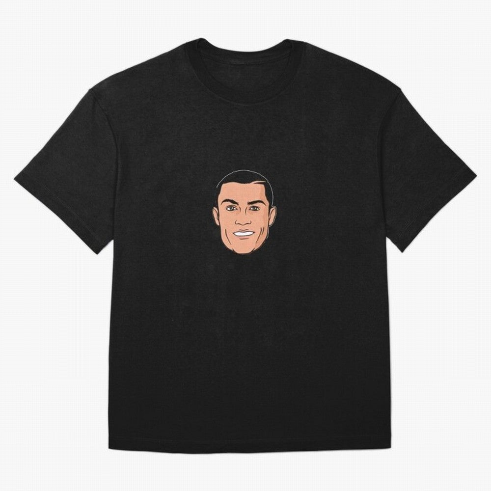 CR7 , Cristiano Ronaldo fan-art Oversized T-Shirt Capture FIFA World Cup 2026 Group Stage Filled with CR7, France and Portugal Energy, Goal Celebration Energy, Supporter Heritage, Football Icons and Worldwide Tournament Joy; Great for Watch