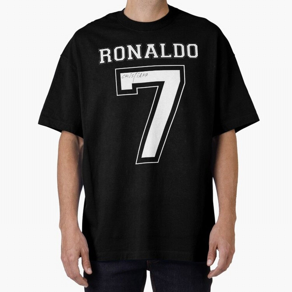 cristiano ronaldo Oversized T-Shirt Get Ready for Global Football Passion for FIFA World Cup 2026 USA Canada Mexico, Celebrating Neymar, Spain, Football Passion, Legendary Performances, Festival Vibes and Supporter Community; Great for Supporters
