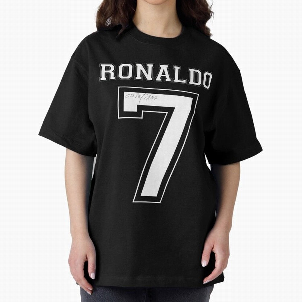 cristiano ronaldo Oversized T-Shirt Get Ready for Global Football Passion for FIFA World Cup 2026 USA Canada Mexico, Celebrating Neymar, Spain, Football Passion, Legendary Performances, Festival Vibes and Supporter Community; Great for Supporters