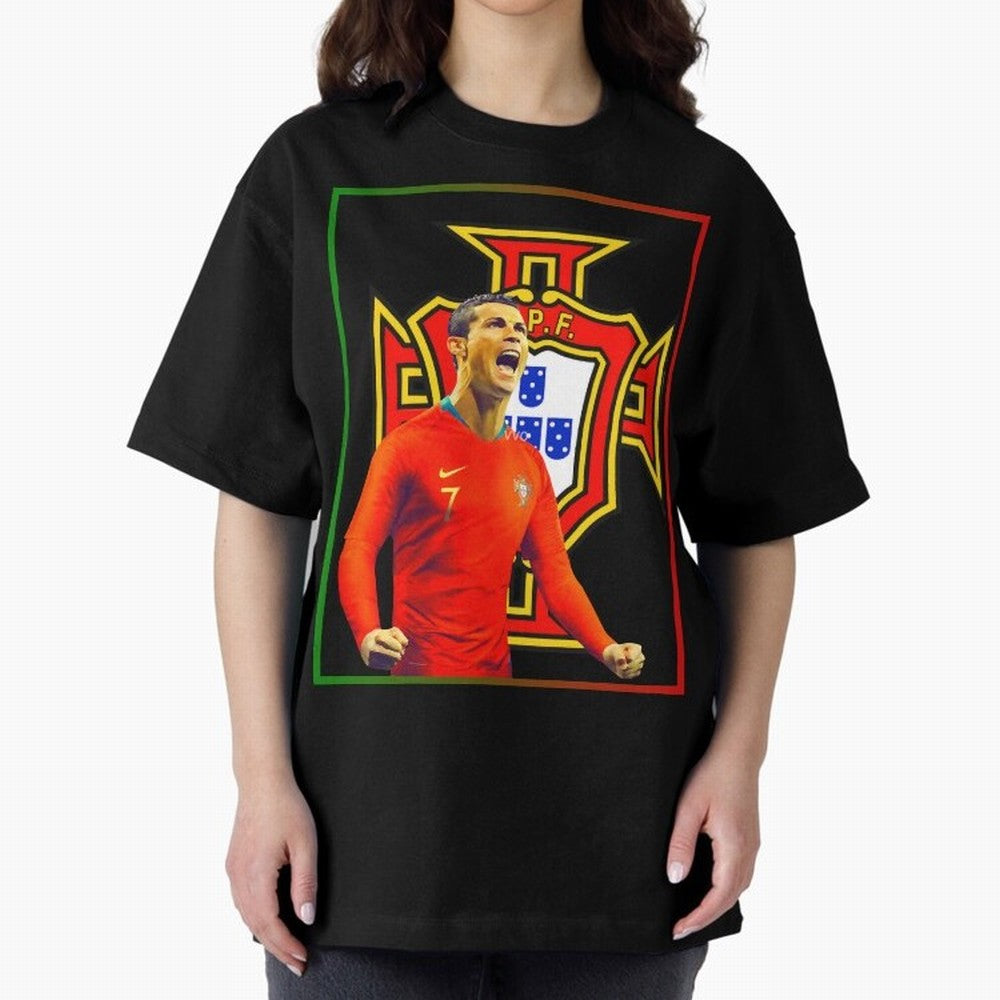 cristiano ronaldo Oversized T-Shirt Remember Iconic Moments from the FIFA World Cup 2026 Group Stage Journey through Cristiano Ronaldo Highlights, Argentina, France and Brazil Pride, Soccer Culture, Superstar Moments, National Team Dreams and
