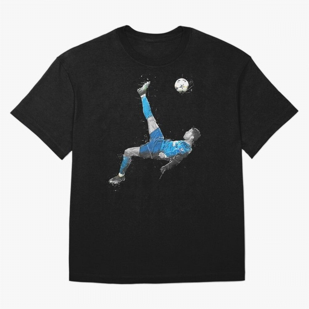 Cristiano Ronaldo Oversized T-Shirt Celebrate Global Passion for FIFA World Cup 2026 Filled with Haaland, Portugal, Spain and Germany Energy, Global Supporter Spirit, Legendary Goals, National Colors and Tournament Celebration; Ideal for Fans Who