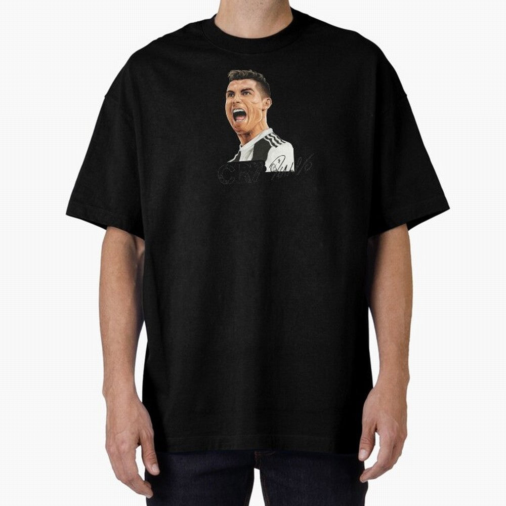 Cr7 Cristiano Ronaldo 7 Oversized T-Shirt Join Match Day Hype around FIFA World Cup 2026, Cristiano Ronaldo, Argentina, Football History, Final Match Energy, Crowd Noise and Once in a Lifetime Moments; Made for Die Hard Supporters, Soccer Lovers,