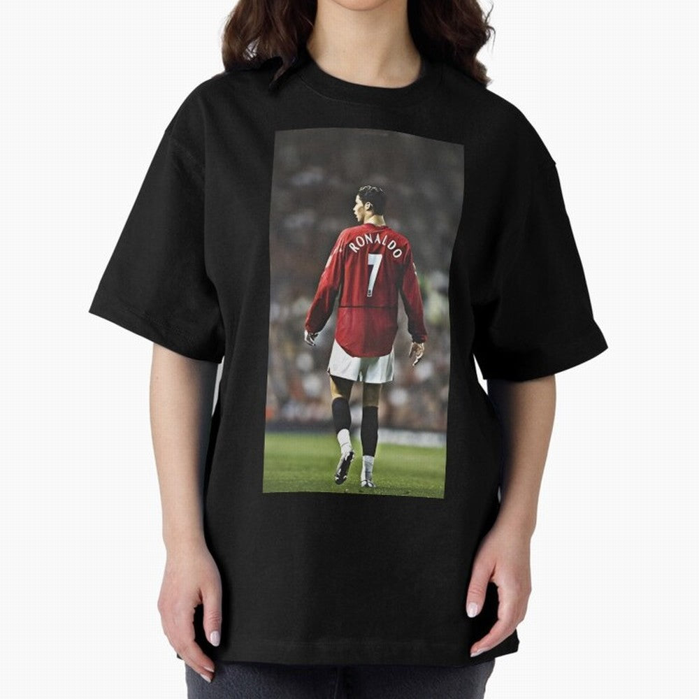 Cr7 Oversized T-Shirt Show Your Stadium Side during FIFA World Cup 2026 Group Stage for Fans of Messi and Argentina, France and Brazil, Bringing Champion Mindset, Group Stage Buzz, Knockout Tension and Passionate Fan Culture; Great for Watch