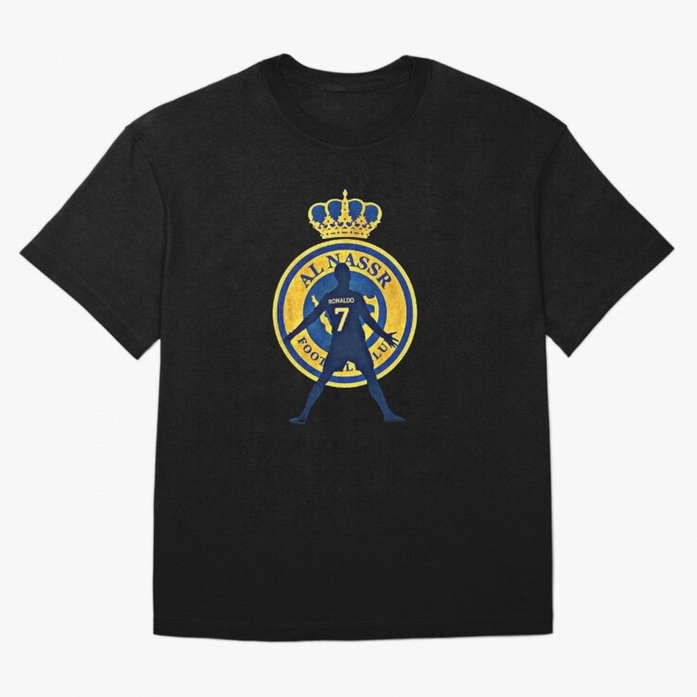 Cristiano Ronaldo T-shirt at Al-Nasr Saudi Club Oversized T-Shirt Carry National Pride through FIFA World Cup 2026 with Messi, Neymar and Mbappe, Brazil, Portugal and Argentina Energy, Game Day Rituals, Football Legends, Country Pride and the Road