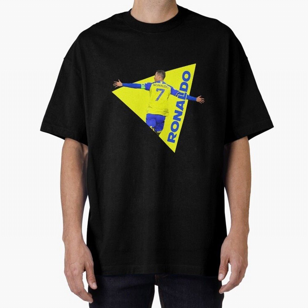 Cristiano Ronaldo Oversized T-Shirt Represent Fans Who Live for FIFA World Cup 2026 Group Stage Connected to Messi and Cristiano Ronaldo, Germany Energy, Retro Football Energy, Iconic Rivalries, Trophy Chase Drama and Stadium Atmosphere; Made for