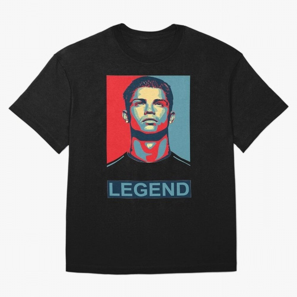 cristiano ronaldo legend Oversized T-Shirt Make Your Look Match Match Day Hype around FIFA World Cup 2026, CR7, Argentina, Football History, Final Match Energy, Crowd Noise and Once in a Lifetime Moments; Ideal for Football Dads, Football Moms,