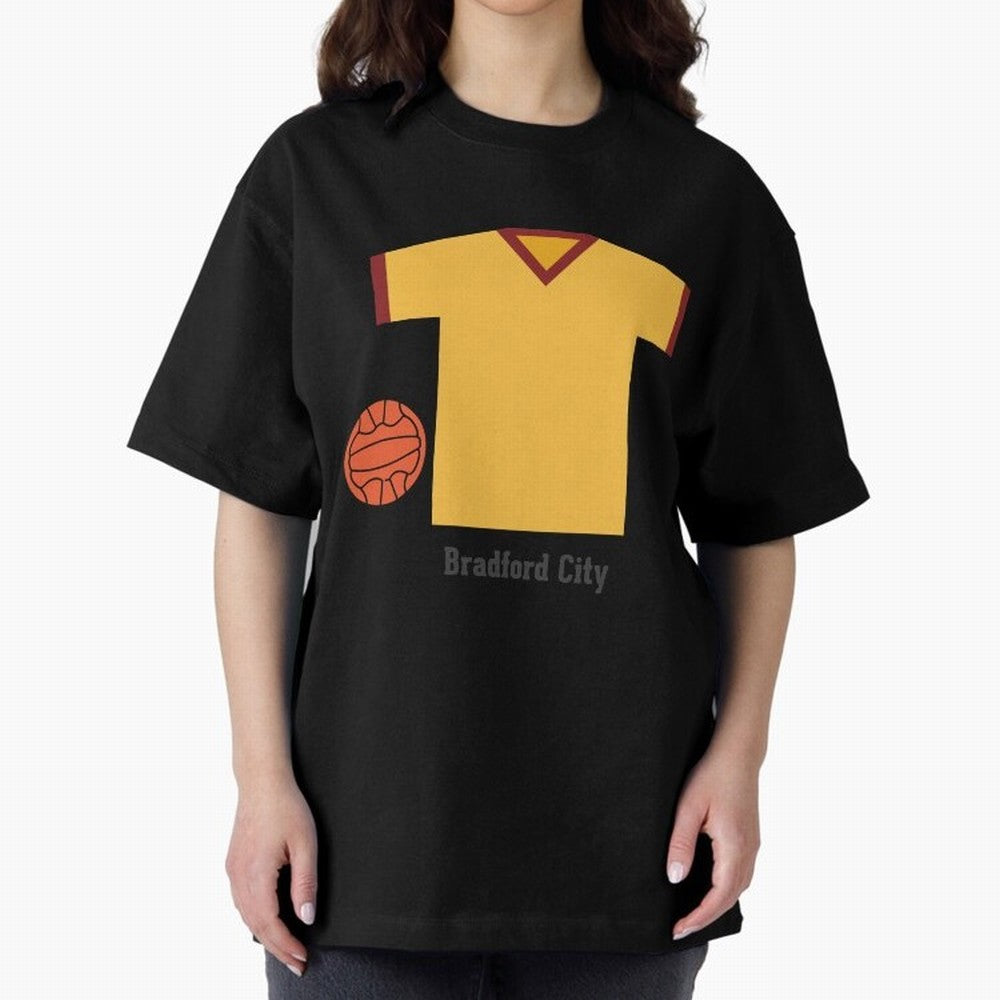 Bradford City Oversized T-Shirt Celebrate National Team Dreams in FIFA World Cup 2026 USA Canada Mexico for Fans of Mbappe and Brazil, Portugal and Argentina, Bringing Stadium Chants, National Pride, Trophy Dreams and Unforgettable Football