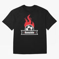 Football Player Design Oversized T-Shirt Celebrate the Magic of FIFA World Cup 2026 Group Stage Centered on Haaland and Mbappe, Argentina and Brazil Energy, Global Supporter Spirit, Legendary Goals, National Colors and Tournament Celebration;