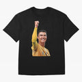 Cristiano Ronaldo - CR 7 Celebration Oversized T-Shirt Support the Legends of FIFA World Cup 2026 Group Stage Driven by CR7, Argentina and Brazil Energy, Soccer Culture, Superstar Moments, National Team Dreams and Competitive Fire; Ideal for