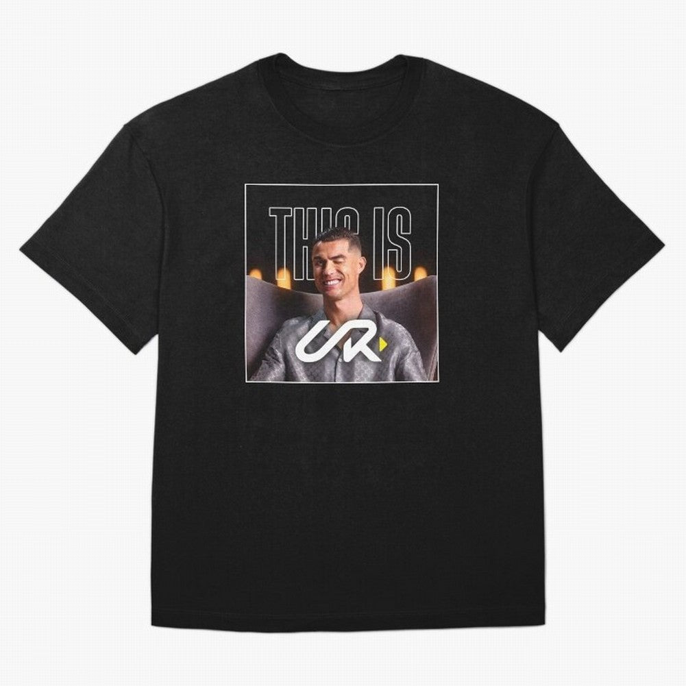 UR Cristiano Yt Oversized T-Shirt Turn Up for FIFA World Cup 2026 USA Canada Mexico Featuring Cristiano Ronaldo, France and Portugal Energy, Supporter Pride, Iconic Celebrations, Legendary Names and Global Match Day Energy; Perfect for People Who