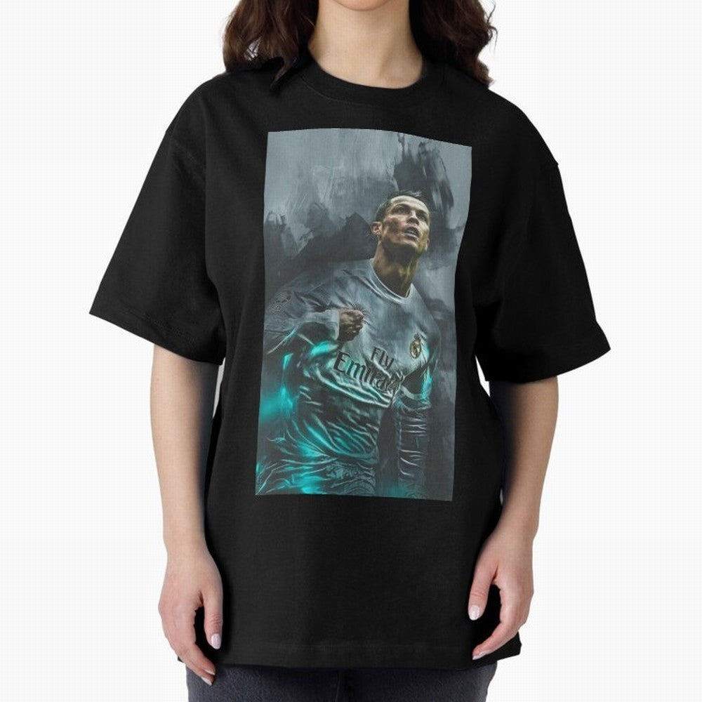 Cristiano Ronaldo Oversized T-Shirt Back the Journey through FIFA World Cup 2026 USA Canada Mexico Built around Mbappe and Neymar, Brazil, Portugal and Argentina Energy, Champion Mindset, Group Stage Buzz, Knockout Tension and Passionate Fan