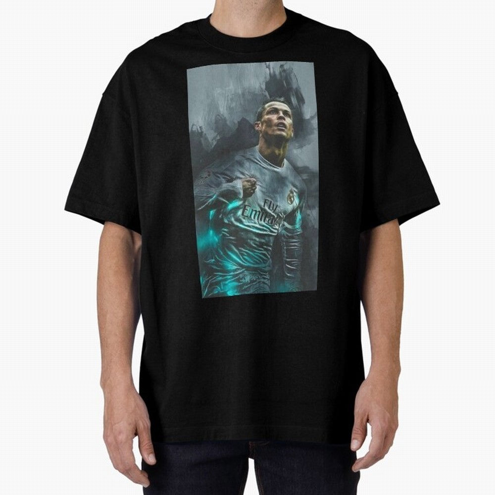 Cristiano Ronaldo Oversized T-Shirt Back the Journey through FIFA World Cup 2026 USA Canada Mexico Built around Mbappe and Neymar, Brazil, Portugal and Argentina Energy, Champion Mindset, Group Stage Buzz, Knockout Tension and Passionate Fan