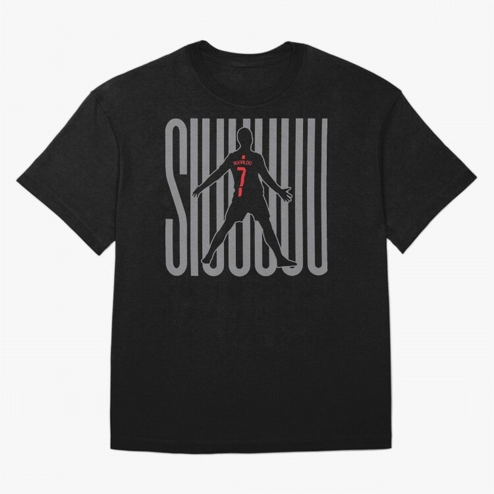Siuuuuu Cristiano Ronaldo Oversized T-Shirt Show Championship Spirit for Match Day Hype around FIFA World Cup 2026, Cristiano Ronaldo, Argentina, Goal Celebration Energy, Supporter Heritage, Football Icons and Worldwide Tournament Joy; Ideal for