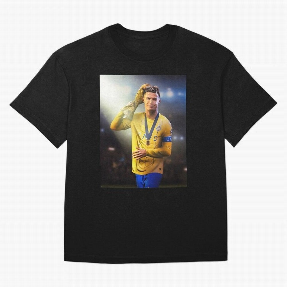 Cristiano Ronaldo Active( Oversized T-Shirt Celebrate the Biggest Stage of the FIFA World Cup 2026 Journey through Mbappe Highlights, Brazil, Portugal and Argentina Pride, Stadium Chants, National Pride, Trophy Dreams and Unforgettable Football