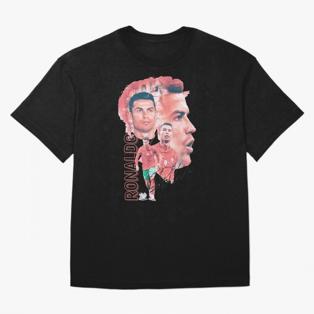 Cristiano Ronaldo Design Oversized T-Shirt Show Fan Pride Across the FIFA World Cup 2026 Group Stage Journey through Haaland Highlights, Germany Pride, Worldwide Fan Energy, Dramatic Goals, Stadium Lights and Championship Celebrations; Ideal for