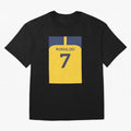 Cristiano Ronaldo Al Nassr Oversized T-Shirt Feel FIFA World Cup 2026 Group Stage for Fans of Messi, CR7 and Mbappe and Argentina and Brazil, Bringing Stadium Memories, Football Loyalty, International Chants and Championship Tradition; Built for