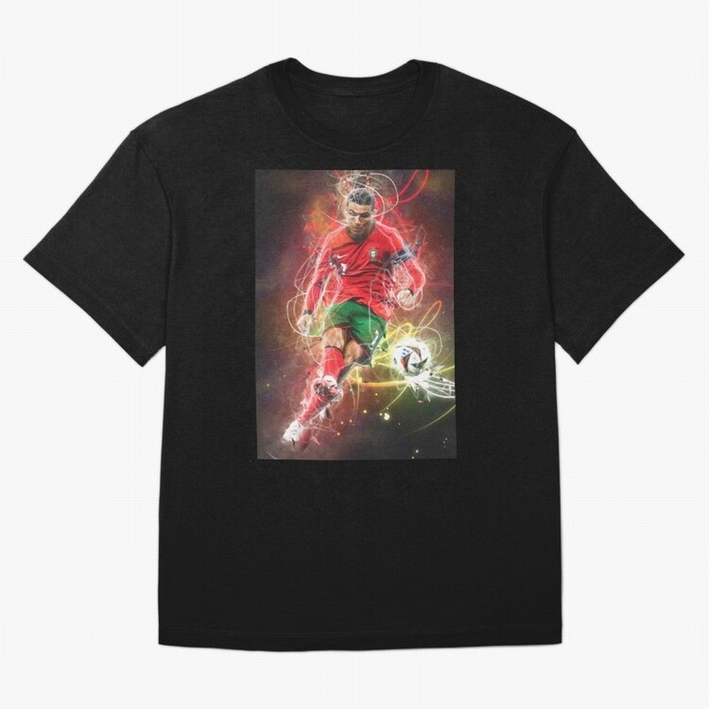 Cristiano Ronaldo Oversized T-Shirt Bring International Match Energy to FIFA World Cup 2026 Group Stage Spirit, Connected to Netherlands, Messi and Cristiano Ronaldo, Worldwide Fan Energy, Dramatic Goals, Stadium Lights and Championship