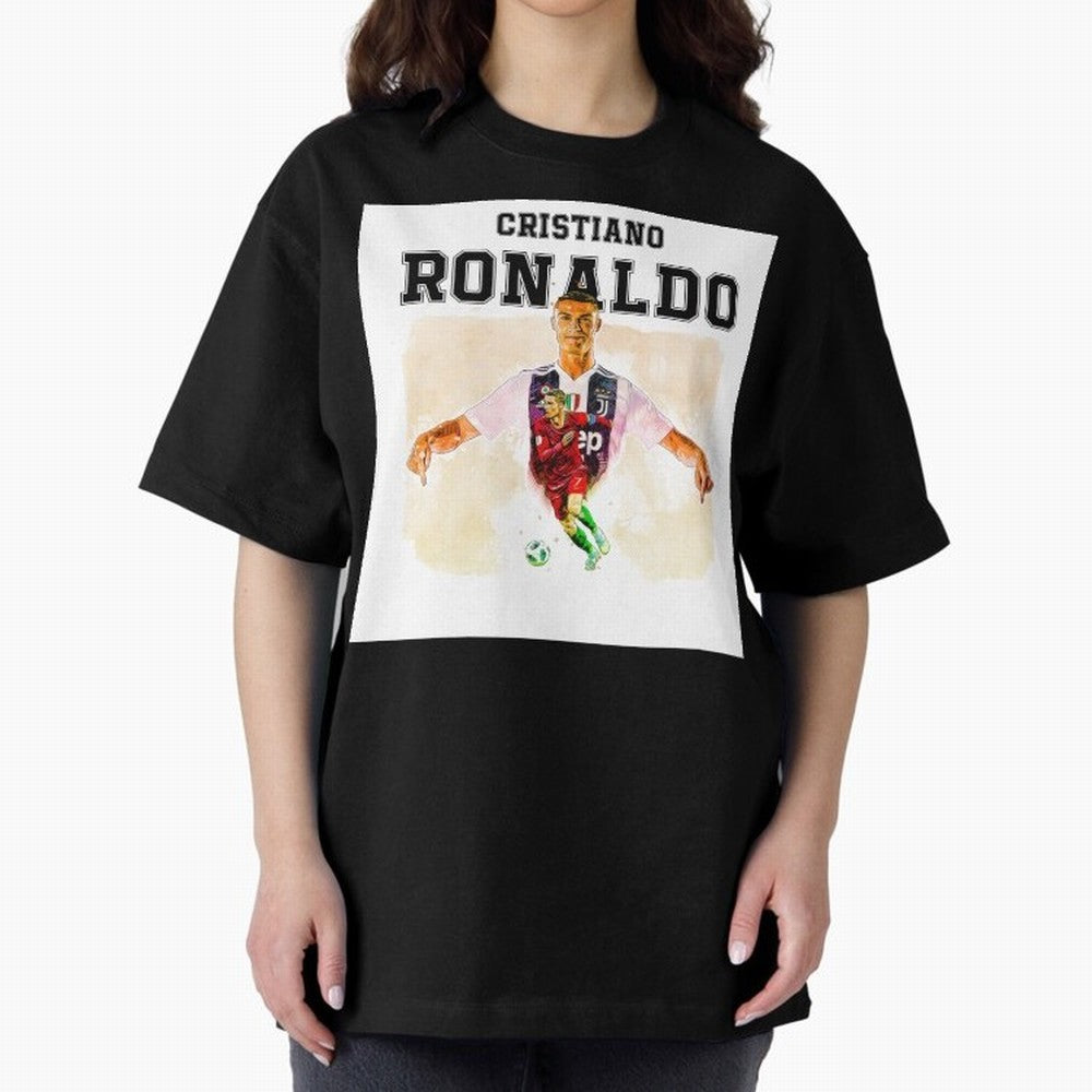Cristiano Ronaldo 7 Oversized T-Shirt Bring Champion Energy into FIFA World Cup 2026 USA Canada Mexico Spirit, Featuring Argentina, CR7, Football Festival Excitement, Trophy Ambitions, Country Rivalries and Star Player Buzz; Created for Match Day