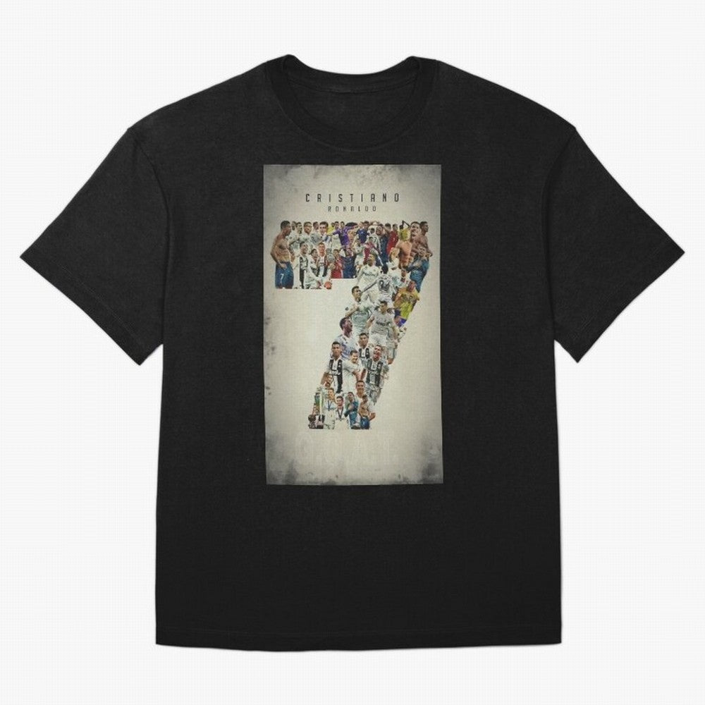 Cristiano Ronaldo Oversized T-Shirt Build Global Football Passion for FIFA World Cup 2026, Inspired by Messi, Neymar and Mbappe, England and Germany, Football History, Final Match Energy, Crowd Noise and Once in a Lifetime Moments; Built for