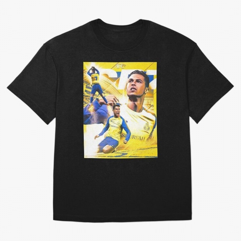 Cristiano Ronaldo Al-Nassr Football Club Oversized T-Shirt Bring International Match Energy to FIFA World Cup 2026 for Fans of Neymar, Haaland and Cristiano Ronaldo and France, Bringing Match Day Excitement, Supporter Culture, Golden Goals and