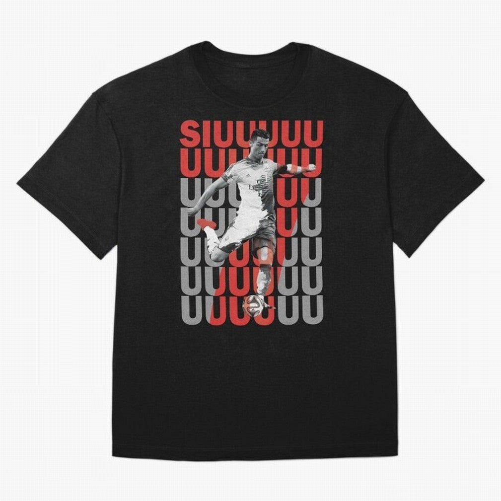 Siuuuuuu Cristiano Ronaldo Classic Oversized T-Shirt Support the FIFA World Cup 2026 USA Canada Mexico Journey through Neymar, Haaland and Cristiano Ronaldo Highlights, Portugal Pride, Football History, Final Match Energy, Crowd Noise and Once in a