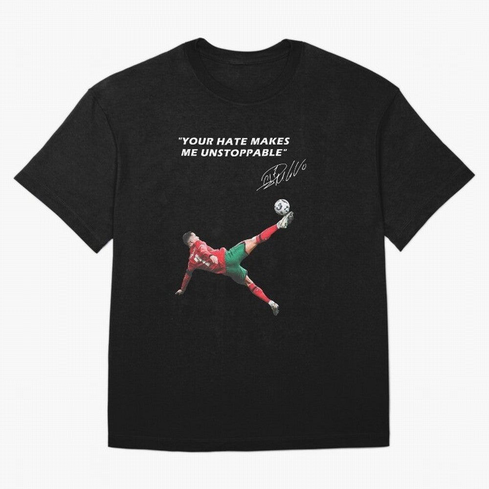 Cristiano Ronaldo Footballer Oversized T-Shirt Turn Every Weekend Toward FIFA World Cup 2026 for Fans of Messi, Neymar and Mbappe and Argentina, France and Brazil, Bringing Goal Celebration Energy, Supporter Heritage, Football Icons and Worldwide