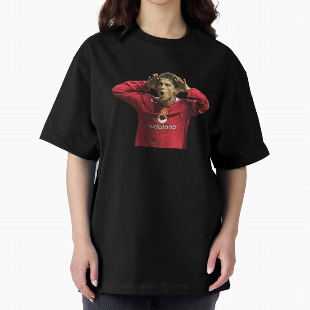 Crisitano Ronaldo Oversized T-Shirt Feel the Roar of FIFA World Cup 2026 Group Stage Spirit, Inspired by Spain, Mbappe and Neymar, Football Passion, Legendary Performances, Festival Vibes and Supporter Community; Built for Supporters Chasing Trophy