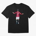 Cristiano Ronaldo Active Oversized T-Shirt Elevate FIFA World Cup 2026 USA Canada Mexico Spirit, Connected to Portugal, Messi, Neymar and Mbappe, Fan Favorite Moments, National Team Passion, Big Match Drama and Soccer History; Perfect for
