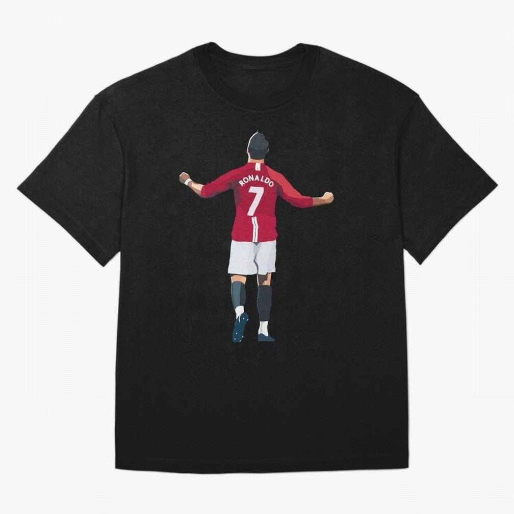 Cristiano Ronaldo Active Oversized T-Shirt Elevate FIFA World Cup 2026 USA Canada Mexico Spirit, Connected to Portugal, Messi, Neymar and Mbappe, Fan Favorite Moments, National Team Passion, Big Match Drama and Soccer History; Perfect for