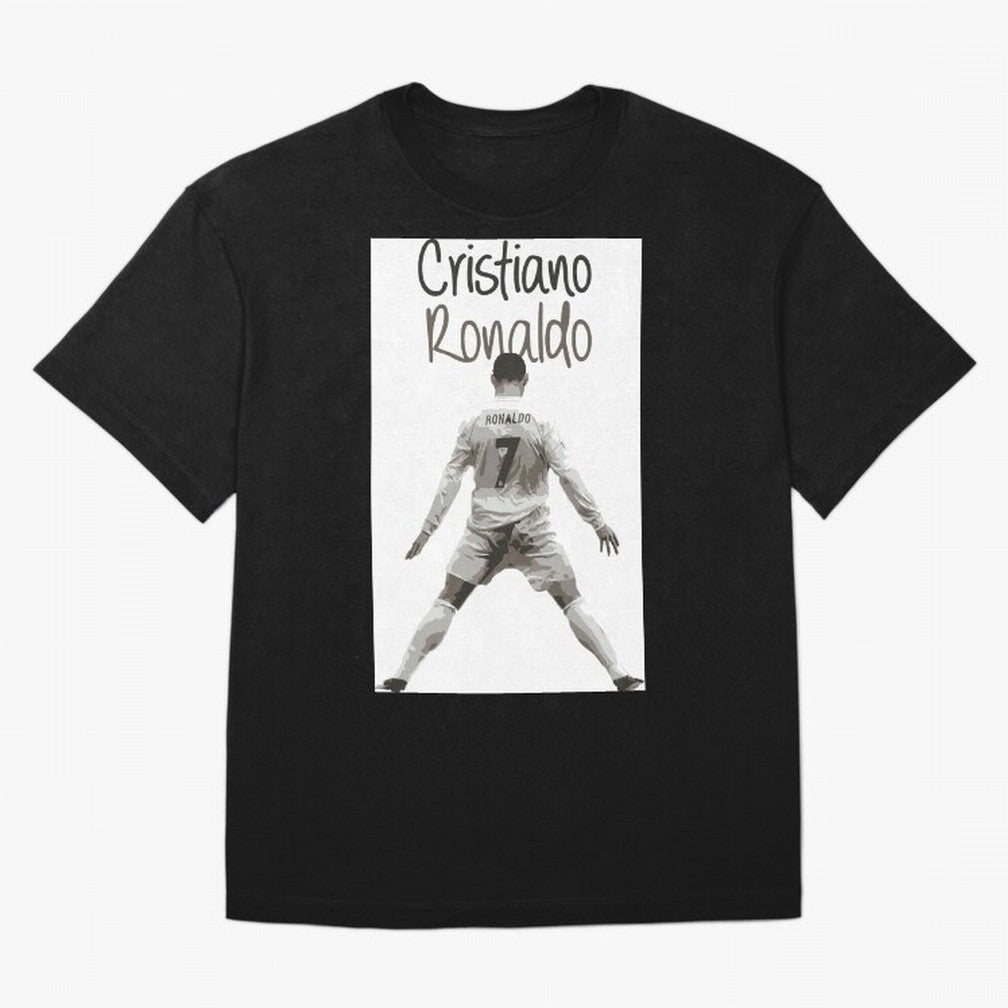 Cristiano Ronaldo Celebration Oversized T-Shirt Follow Match Day Hype around FIFA World Cup 2026 USA Canada Mexico, Cristiano Ronaldo, Brazil, Tournament Hype, Historic Matchups, Family Viewing Parties and Global Sports Pride; Ideal for Passionate