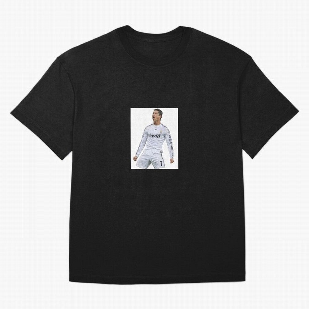 Cristiano Ronaldo 2009 real madrid cr7 Oversized T-Shirt Represent the Passion of FIFA World Cup 2026 for Fans of Neymar and Portugal, Bringing Game Day Rituals, Football Legends, Country Pride and the Road to the Final; Made for Collectors Who