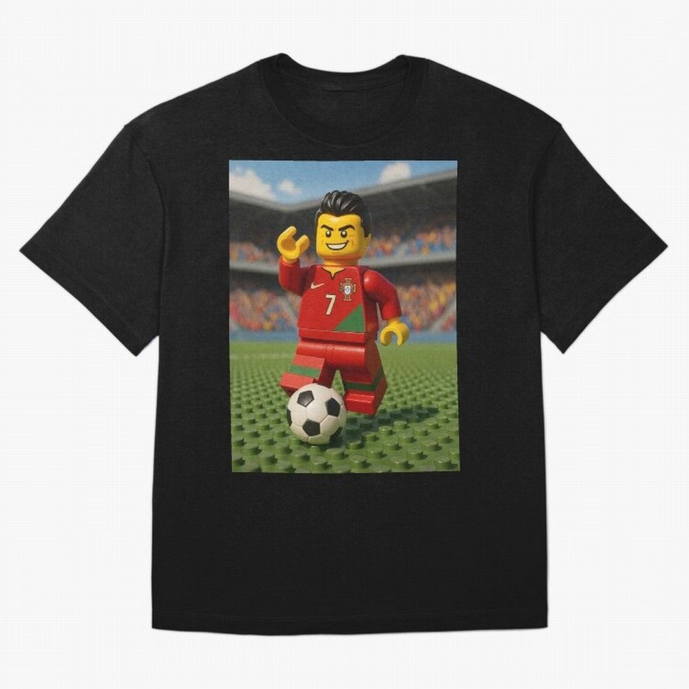 Block CR7 Oversized T-Shirt Make the Season About the FIFA World Cup 2026 USA Canada Mexico Journey through Haaland and Mbappe Highlights, Portugal, Spain and Germany Pride, Worldwide Fan Energy, Dramatic Goals, Stadium Lights and Championship