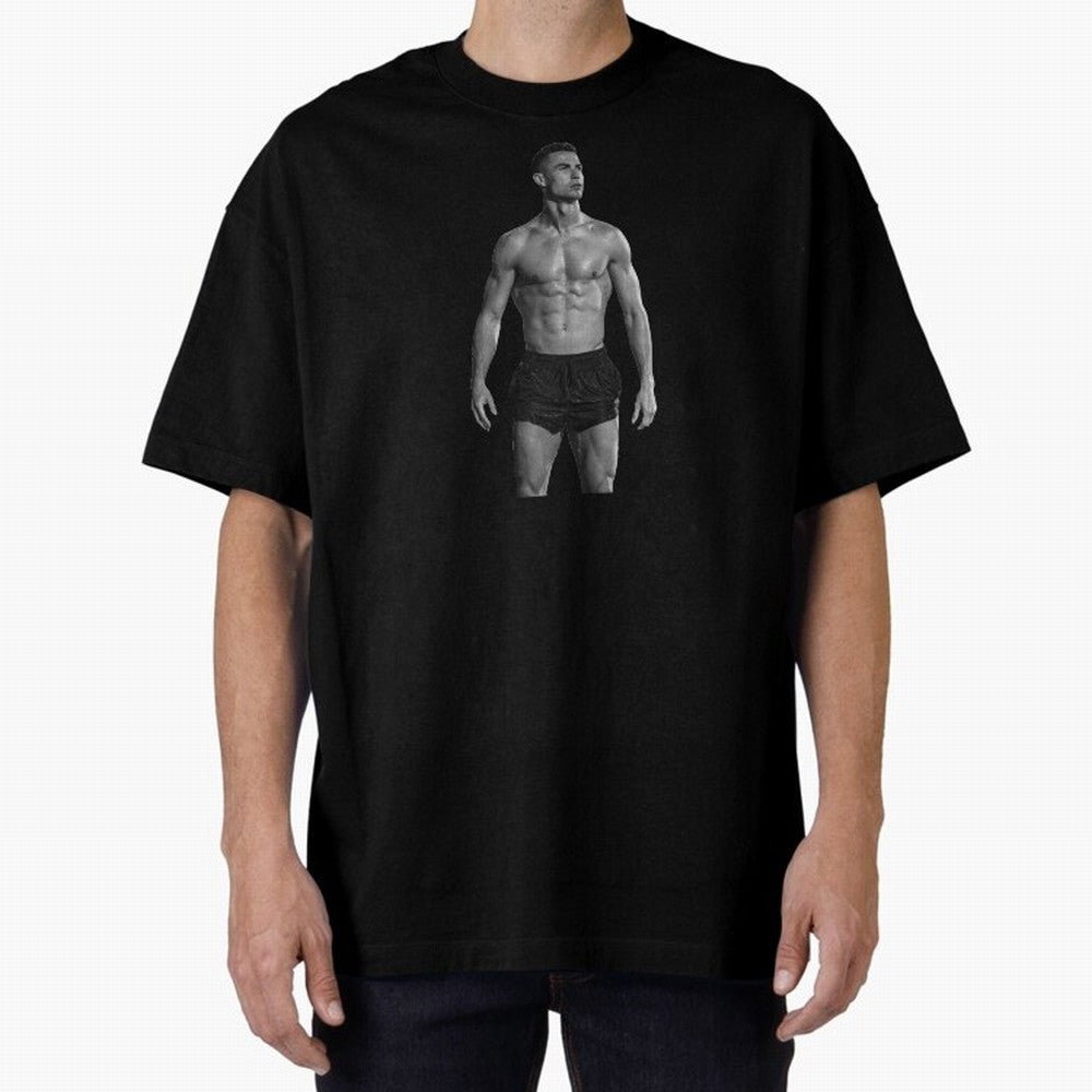Cristiano Ronaldo Oversized T-Shirt Bring World Football Passion into FIFA World Cup 2026 USA Canada Mexico for Fans of Haaland and England, Bringing Global Supporter Spirit, Legendary Goals, National Colors and Tournament Celebration; Ideal for
