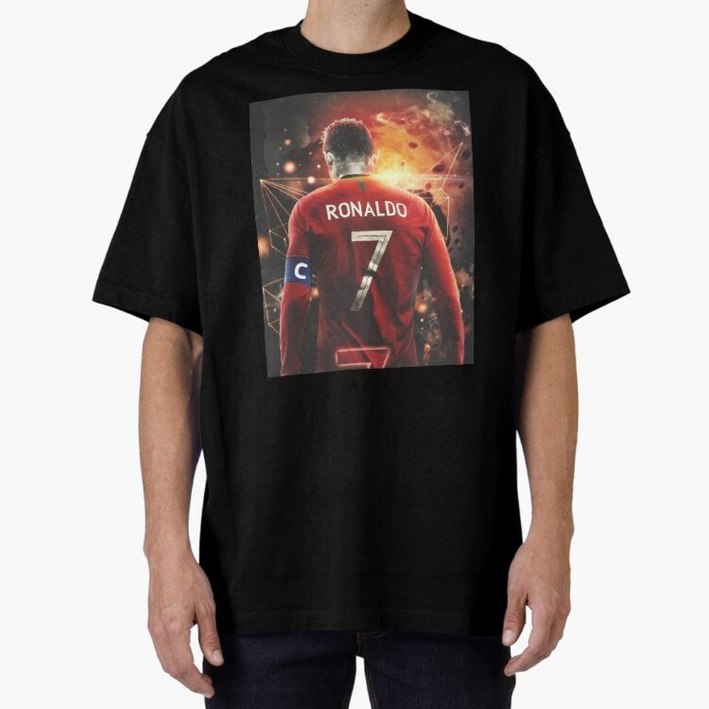 Cristiano Ronaldo Art iPad Case _amp_ Skin Oversized T-Shirt Follow the FIFA World Cup 2026 USA Canada Mexico Journey through Cristiano Ronaldo, Haaland and CR7 Highlights, Spain and Netherlands Pride, Champion Mindset, Group Stage Buzz, Knockout